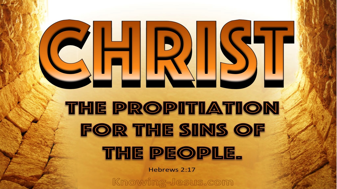 Hebrews 2:17 Our Merciful And Faithful High Priest (orange)